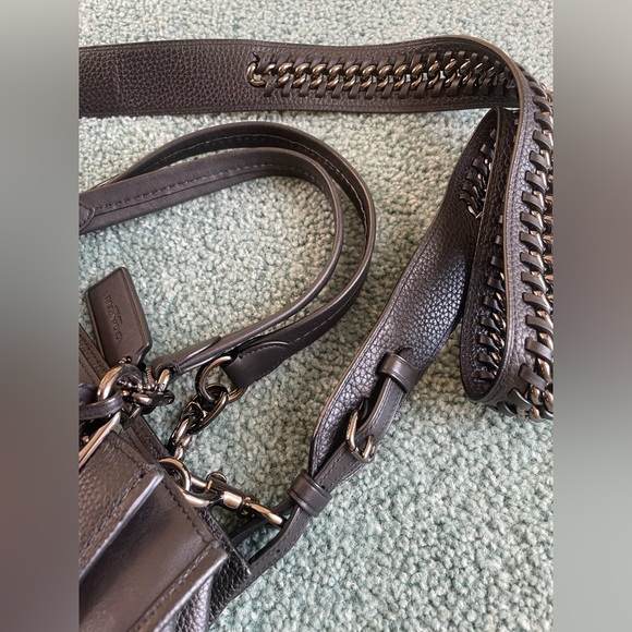 Coach Dreamer with specialty chain strap and gunmetal hardware - Picture 8 of 8